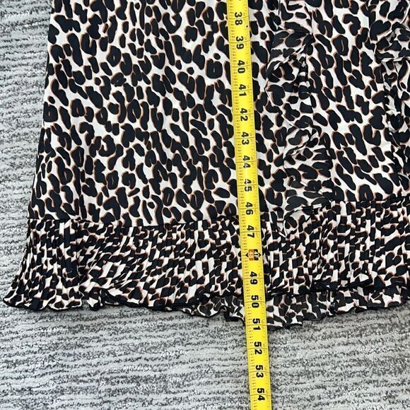 NWT La Double J Long Fancy Dress Leopard in Double Georgette Small - Picture 13 of 16